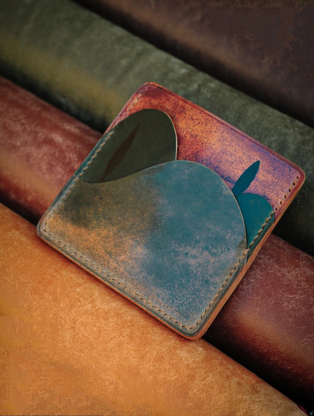 Toscana Wallet Tribute in Shell Cordovan