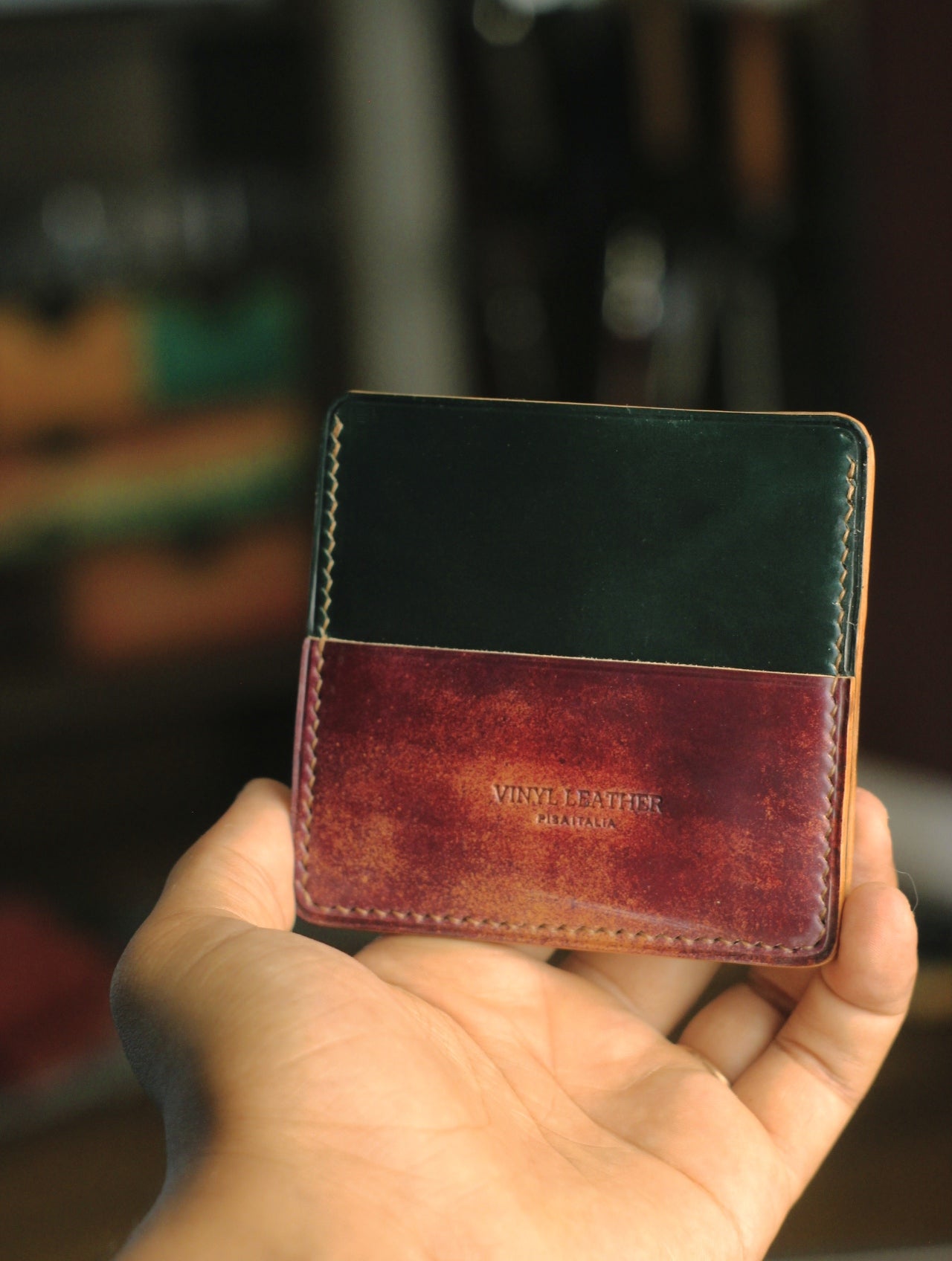 Toscana Wallet Tribute in Shell Cordovan