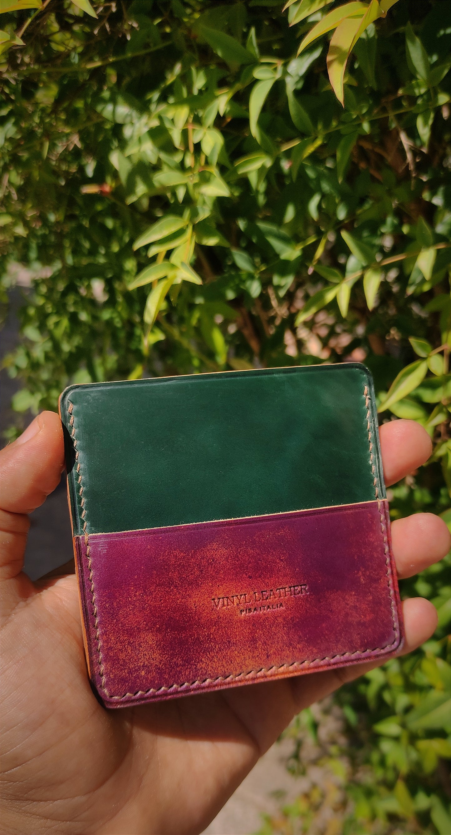 Toscana Wallet Tribute in Shell Cordovan